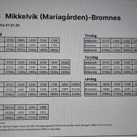 Bjornvika Дом отдыха Rebbenes